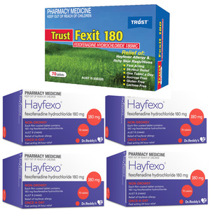350x Fexofenadine Hyrochloride 180mg & Bonus 20x Lorrex 2mg Loperamide $54.99 Delivered @ PharmacySavings