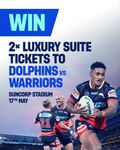 Win 2x Dolphins NRL Luxury Box Tickets at Suncorp Stadium from Betr