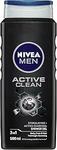 [Prime] NIVEA Active Clean Shower Gel 500ml $3.82 ($3.44 S&S) Delivered @ Amazon AU