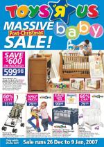 Toys 'R' Us Baby Massive Post-Christmas Sale