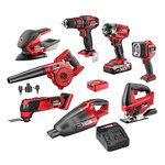 [OnePass] Ozito PXC 18V 9 Piece Kit P9K-250p $249+ Delivery ($0 C&C/ OnePass) @ Bunnings