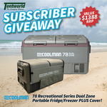 Win a MyCoolman 78 Recreational Series Fridge and Fridge Cover Worth $1,388 from Tentworld