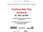 Clothing Clearance Sale 50-90% off RRP