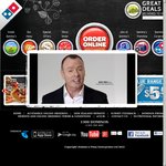 Domino's Value Range Pizzas $4.95 Each Pick up