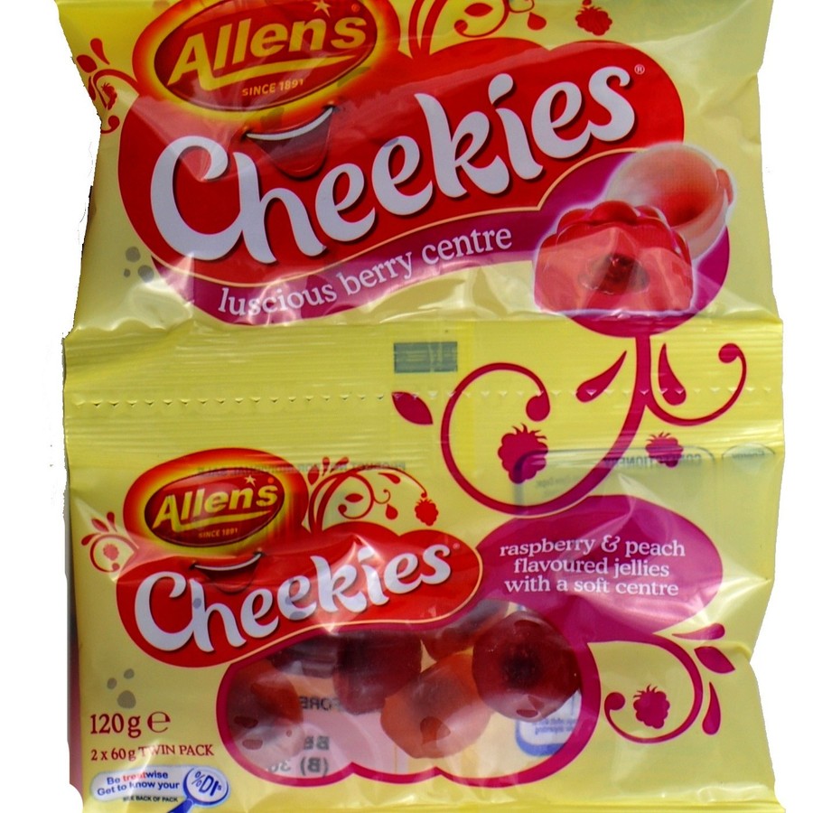 50c Per Twin Pack Allen's Cheekies in The Reject Shop in Brisbane City