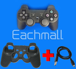  US$10.49 Posted: Wireless PS3 Bluetooth Controller+Silicone Case+USB Charging Cable @ Eachmall