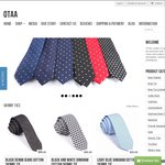GQ Online Shopping Night - 30% OFF Store Wide Cufflinks, Skinny Ties, Bow Ties, Neckties