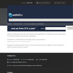 Free .net.au Domains at Webslice Pty Ltd