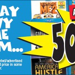 Buy Any Blu-Ray Player/Home Theatre System and Get 50% off Blu-Ray. Instore @ JB Hi-Fi