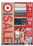 Targets Autumn Sale. Online and In Store. Starts Thursday