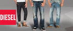 Diesel Larkee & Zatiny Men’s Jeans $60 + Postage @ COTD