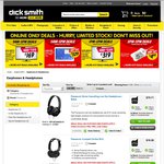 Dick Smith Panasonic Headphone and Earphone "Mega Deal" Sale - Today Only