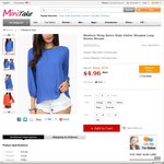 AU $5.15 (US $4.25) with Free Shipping for Stylish Thin Shirt (Spring/Summer) @Minitake