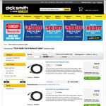 10m/15m Cat6 Network Cable - $3.67/$4.39 from Dick Smith Online