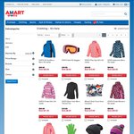 Amart Sports 70% off Ski Clothing