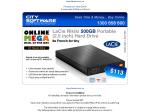 Lacie 500GB Rikiki Hard Drive 2.5" $113 - Mega Deal of The Day