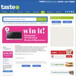 Win a Panasonic NN-ST785S Evolved Microwave from Taste.com.au