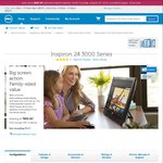 Dell Inspiron 3000 Series 24inch All-in-One Desktop: i5-6200U, Win10 for $899 @ Dell