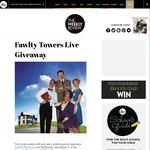 Win 1 of 2 Double Passes to Fawlty Towers Live, September 21 from The Weekly Review (VIC)