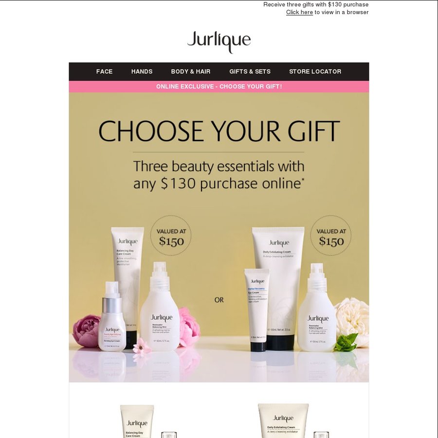 Jurlique - Choose Your Free Gift With Purchase - Valued at $150 - OzBargain