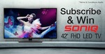Win a 42" SONIQ Full HD LED TV from SONIQ