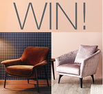 Win 1 of 2 King Living Armchairs (Boulevard $2,677 / Seymour $2,127) from King Living