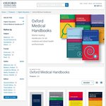 Oxford Medical Handbooks 50% off @ Oxford University Press