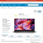 Dell XPS 15 9560 | 15" FHD | i7-7700HQ | 8GB RAM | GTX 1050 | 256GB SSD for $1999 @ Dell Online Store