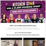 Win 1 of 2 $1,000 Lakeland Gift Cards from The Good Guys