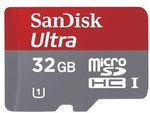 SanDisk Ultra 32GB Micro SD $17.99 @ Officeworks
