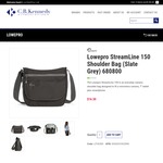Lowepro StreamLine 150 Shoulder Bag $16.50 inc Delivery at C.R. Kennedy