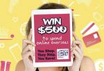 Win $500 to Spend on Overseas Retailers Online at Shop & Ship from Mum Central