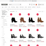 $99ea Women's Boots by Windsor Smith, Siren, Steve Madden, Naturalizer and Planet Shoes @ Myer