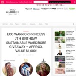 Win a Fashion Bundle Worth $1,079 from Eco Warrior Princess