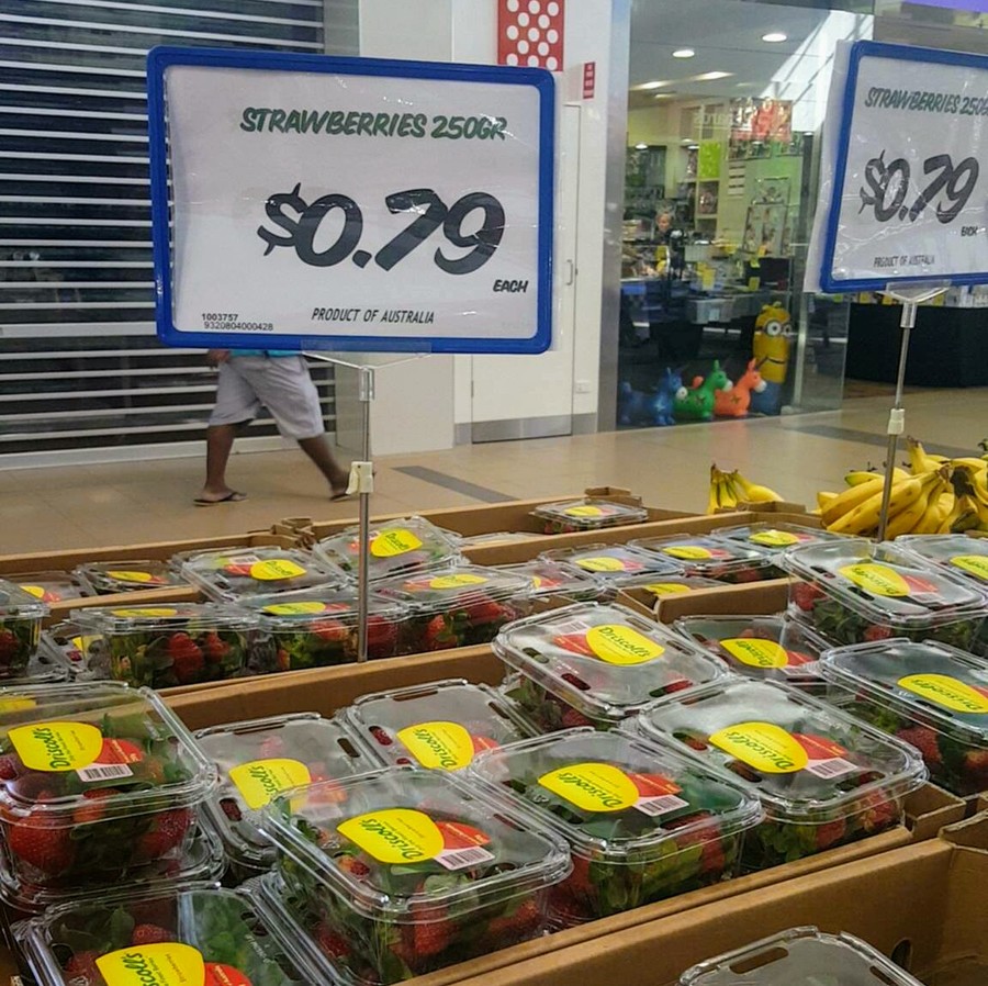 [WA] Strawberries $0.79/Punnet @ Rockingham Fresh &amp; Spud 