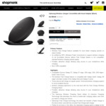 Samsung Qi Wireless Charger - $59 (MSRP $99) Delivered (SG) @ Shopmonk