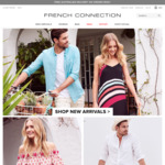 30% off Everything Online @ French Connection Australia (Free Australian Delivery on Orders over $80)