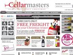 Cellarmasters Free freight storewide for 3 days