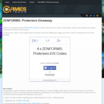 Win 1 of 4 Zenforms: Protectors iOS Game Codes Worth $3 from Games Finder