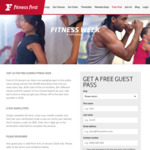 1 Week Free GYM Pass at Any Fitness First