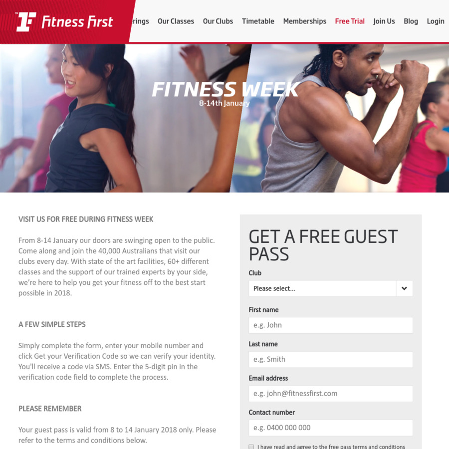 1 Week Free GYM Pass At Any Fitness First OzBargain 1-week-free-gym-pass-at-any-fitness-first-ozbargain