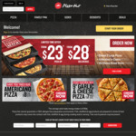 [Today Only] 30% off Any Large Pizza @ Pizza Hut