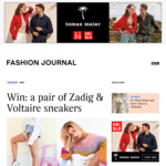 Win a Pair of Zadig & Voltaire Sneakers from Fashion Journal