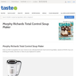 Win a Morphy Richards Total Control Soup Maker Worth $199.95 from News Life Media