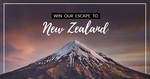 Win a $5,000 Flight Centre Voucher Towards a Holiday in New Zealand for 2 from Hunter & Bligh