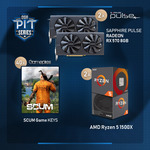 Win 1 of 2 RX570 GPUs, 1 of 2 Ryzen 5 CPUs or 1 of 40 "SCUM" Steam Keys from Gamersbook
