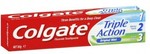 Colgate Triple Action Toothpaste 80g $0.99 + $8.95 Shipping (Free Shipping on Orders over $50) @ Superpharmacy