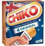 ½ Price Chiko Rolls 4PK or Corn Jacks 5PK $2.60 (Normally $5.40) @ Woolworths
