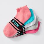 5 Pack Women's Low Cut Cushion Foot Socks $2 (Was $8) @ Target