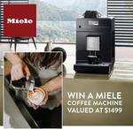 Win a Miele CM 5300 Obsidian Benchtop Fresh Bean Coffee Machine Valued at $1499 from Houselab